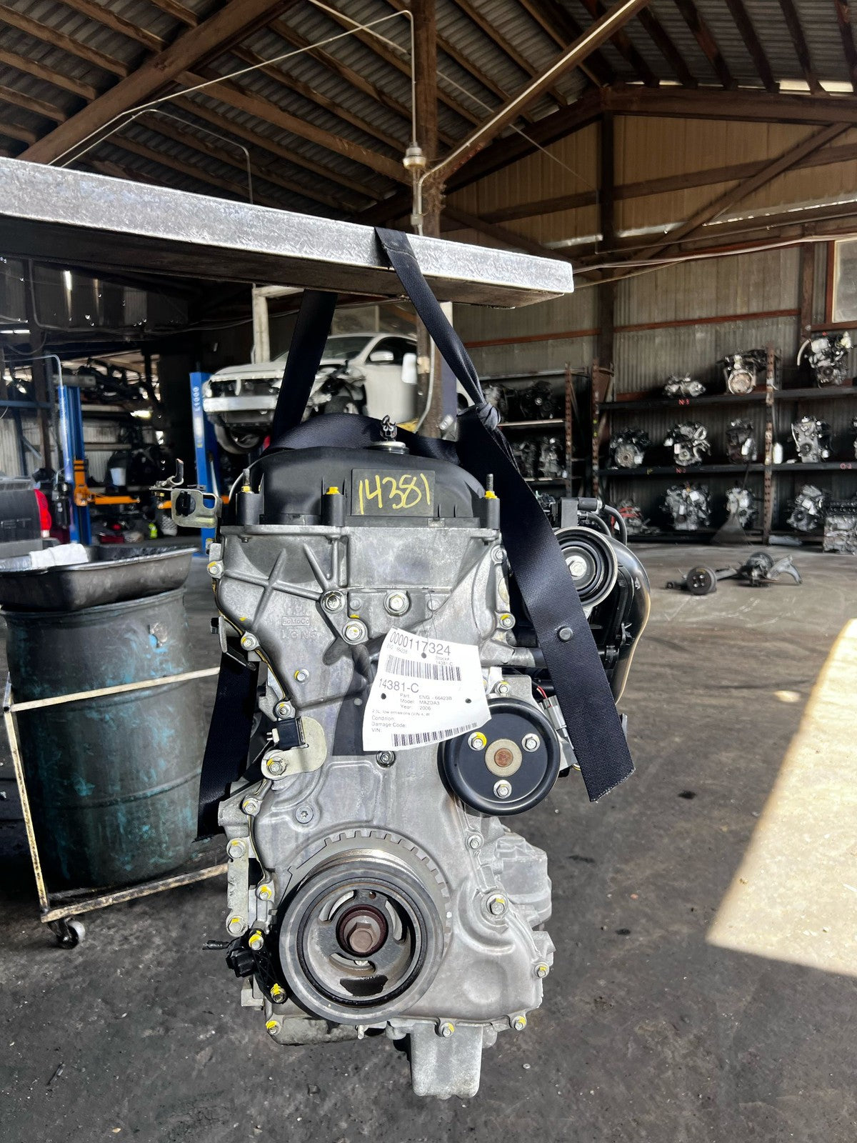 2004-2006 Mazda3 2.3L Engine Motor Assembly L3-VE OEM | Non-Turbo Fits 07-090
